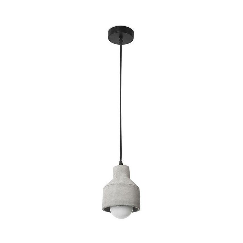 Leds-c4 - Forlight King - Dome Ceiling Pendant Grey Black 1x E27