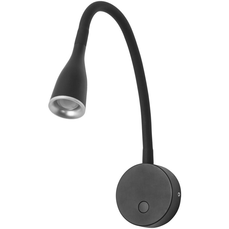 Forlight Crobat - LED Wall Reading Light Black 450lm 3000K