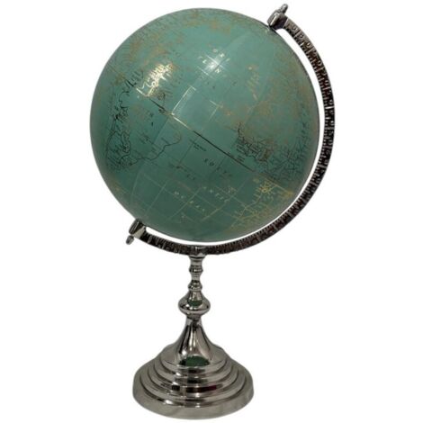 Decorative Vintage Globe - L33 x W33 x H53 cm