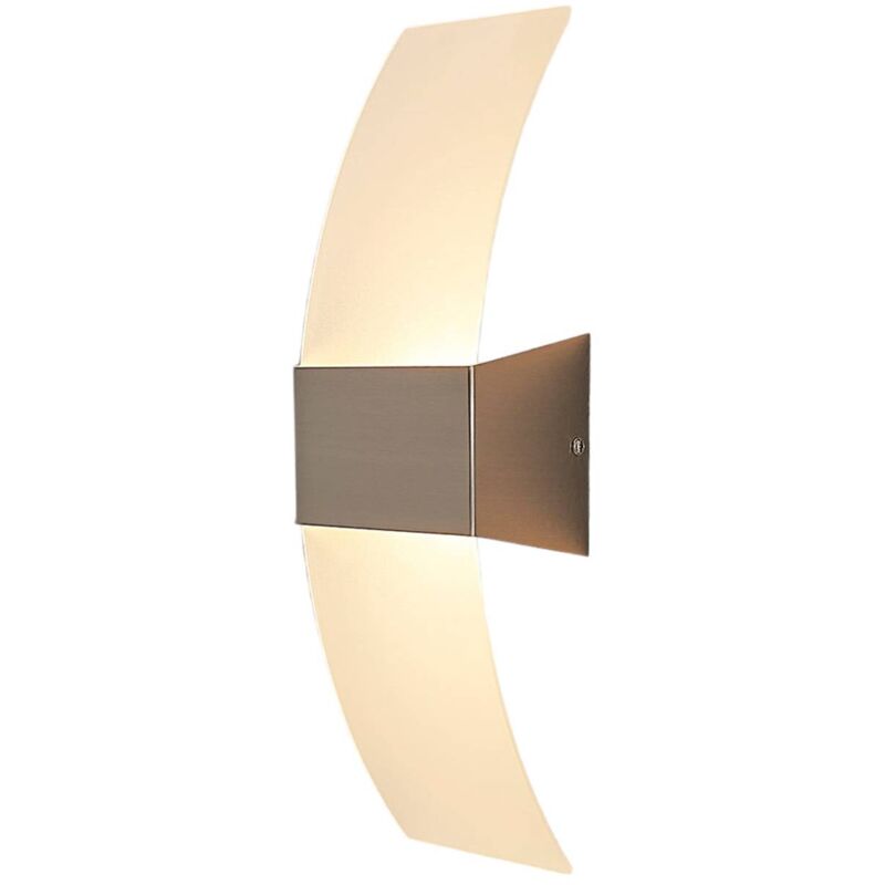 

Lindby - Decorativo aplique LED Harry, níquel mate
