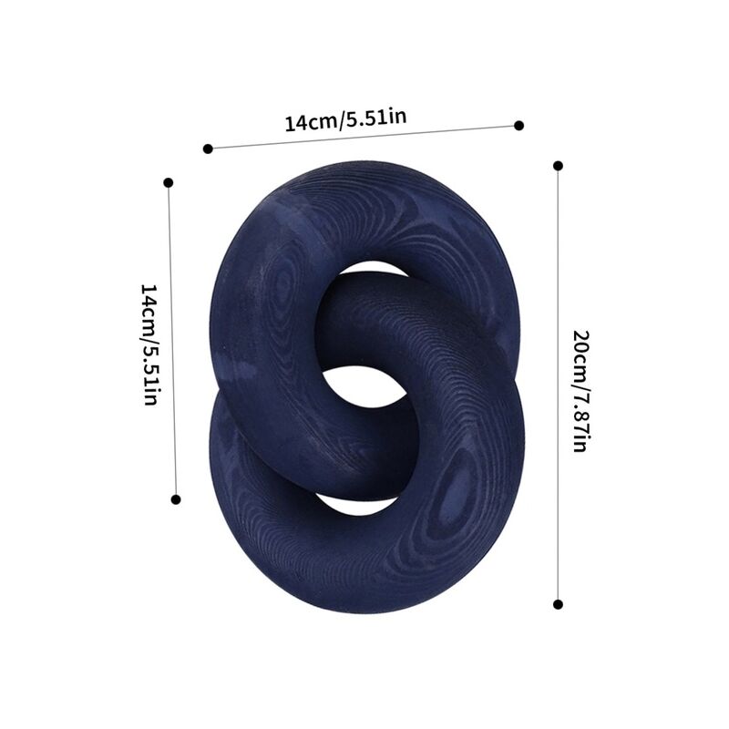 Decorazione a catena in legno Narural decorazione