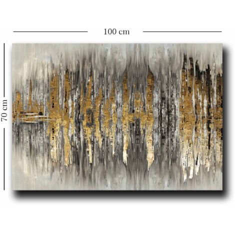 Decorazione artistica da parete con stampa su tela Painting Multicolore