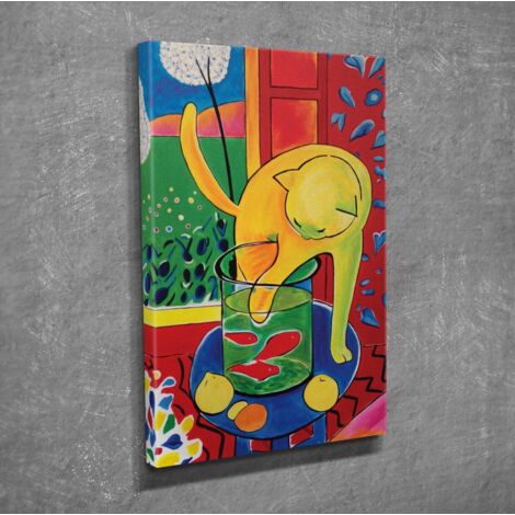Decorazione artistica da parete con stampa su tela Painting Multicolore