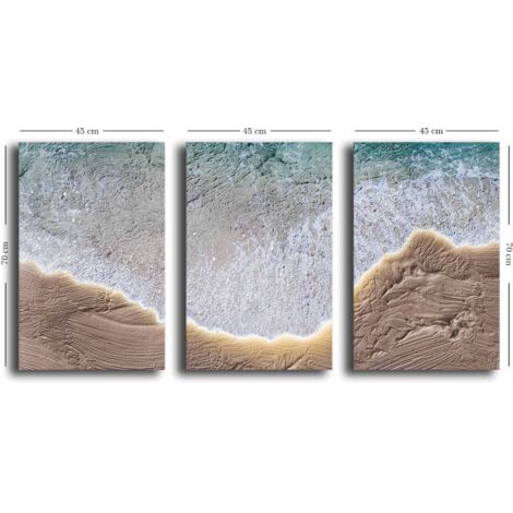 Decorazione artistica da parete con stampa su tela Painting Multicolore