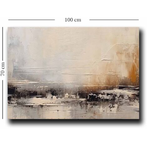 Decorazione artistica da parete con stampa su tela Painting Multicolore