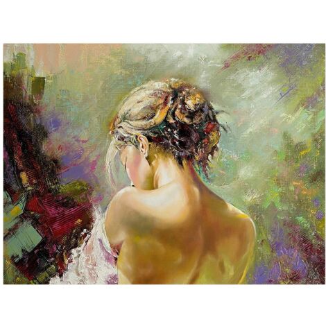 Decorazione artistica da parete con stampa su tela Painting Multicolore