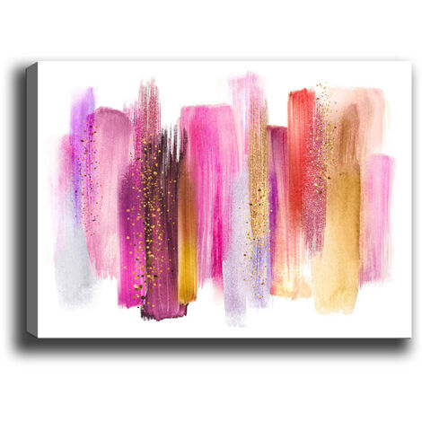 Decorazione artistica da parete con stampa su tela Painting Multicolore