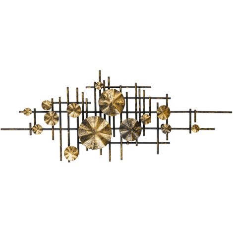 Decorazione da parete in metallo Accessory Multicolore