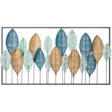 Decorazione da parete in metallo Accessory Multicolore