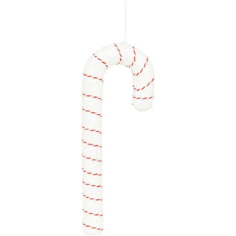 Decorazione di zucchero d orzo h50 cm 20 led bianchi caldi alimentati a batteria - Feeric lights & christmas
