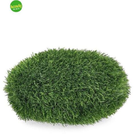 Decorazione erba sintetica Bizzotto sasso 20x12H