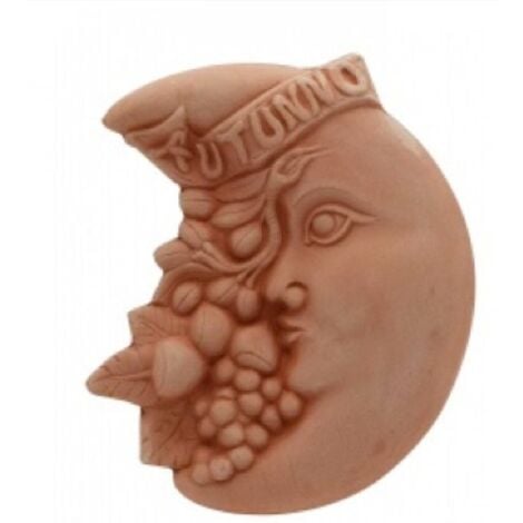 Decorazione garden service in terracotta autunno