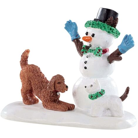 Decorazione "Gioca con me" per Villaggio di Natale e presepe, in Resina da h 4,1 cm
