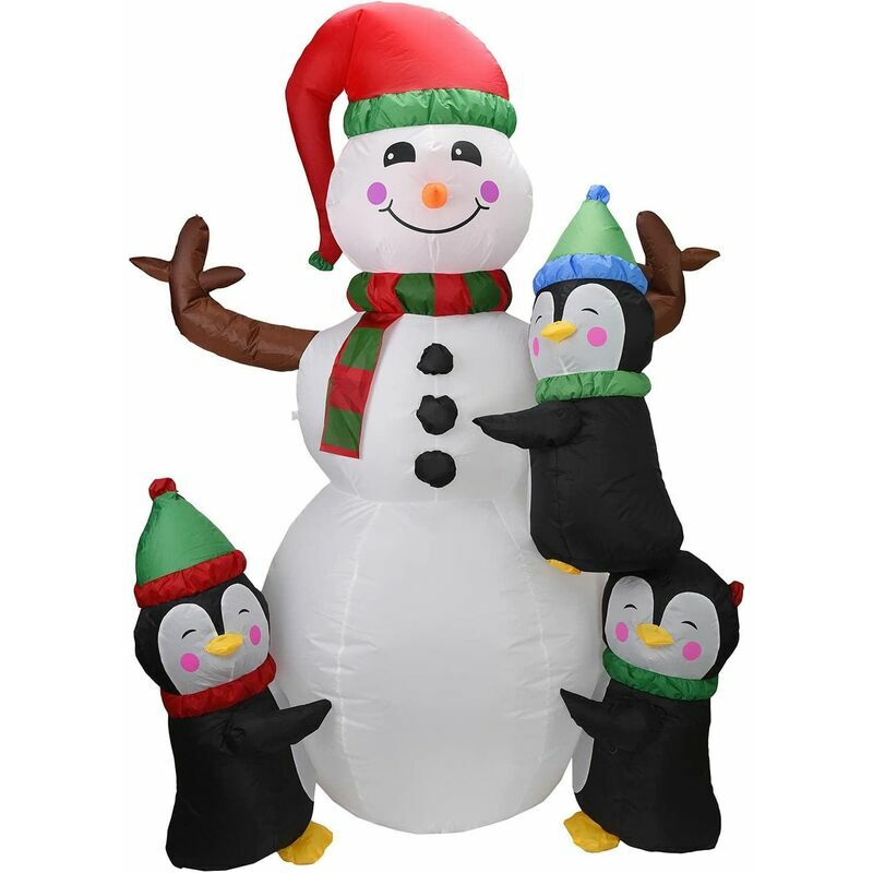 Decorazione Gonfiabile di Natale, Pinguino