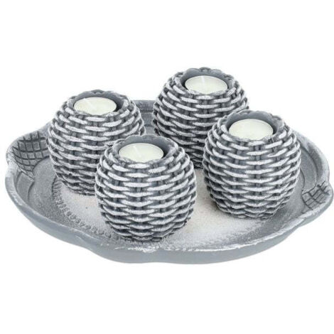 Decorazione luminosa con 4 portacandele 8831163