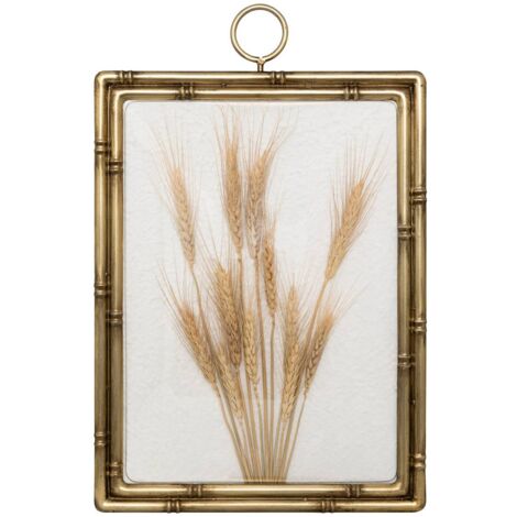 Decorazione murale jonas grano legno 46x30cm - Atmosphera créateur d'intérieur