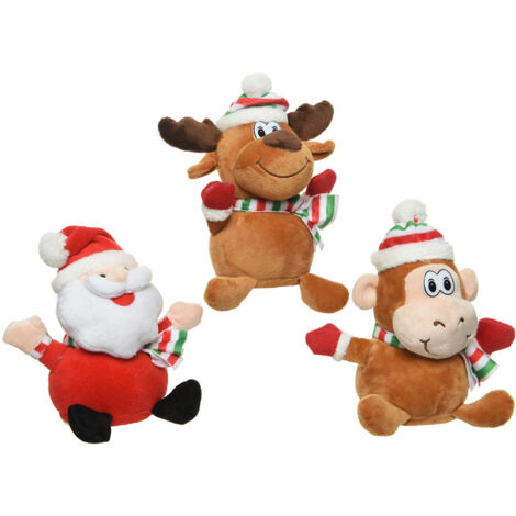 Decorazione Natalizia Decoris Muñeco de Noël metallo colori vivaci