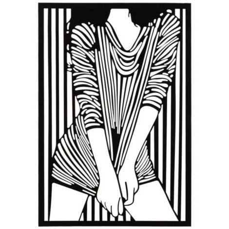 Decorazione Parete Elegante cm 40X1,3X60 - FASHIONABLE