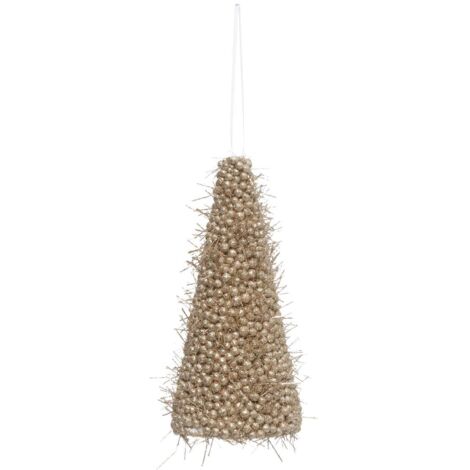 Decorazione per albero di natale abete champagne 15 cm - Atmosphera créateur d'intérieur