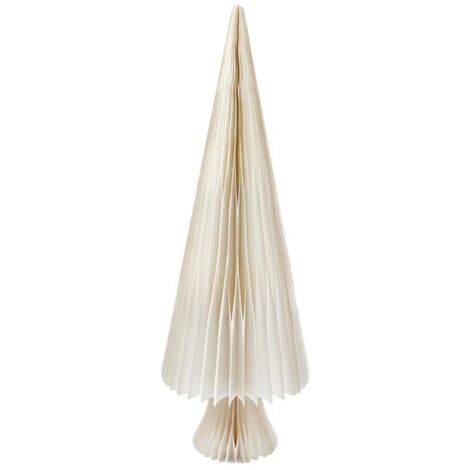 Decorazione pino origami h 110 cm albero di natale in carta