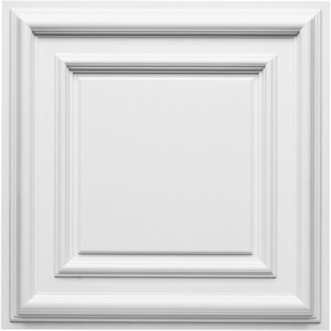 Larga Vintage Bianco Cornice in legno 70x70cm - Qualità Premium