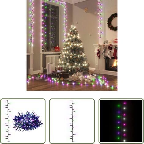 Decorazioni fai-da-te -  Stringa LED Compatta con 1000 LED Pastello Multicolore 25 m PVC