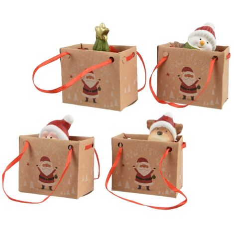 Decorazioni natalizie c/gift box ass
