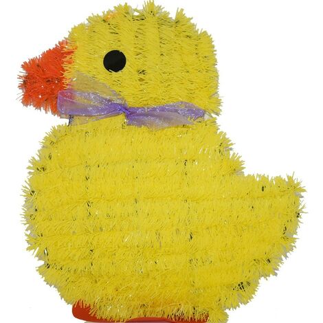 Decorazioni pasquali pulcino cm32 addobbi di pasqua fuoriporta da appendere casa allestire vetrine negozio