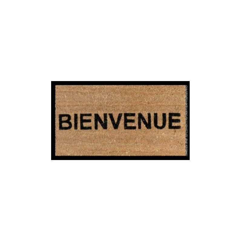 DECORMAT Tapis coco Bienvenue45x75cm - DECORMAT