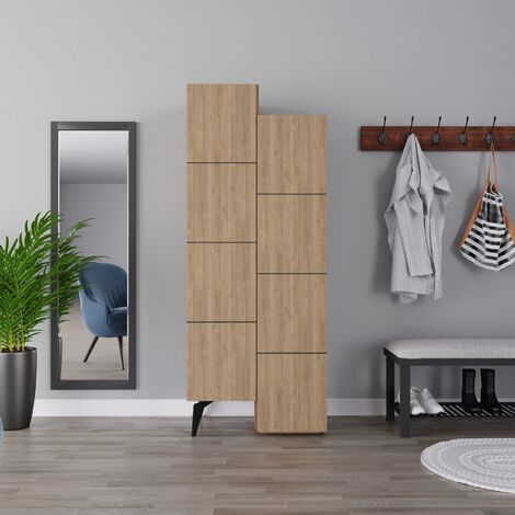 Decortie Stair Multipurpose Cabinet - Oak