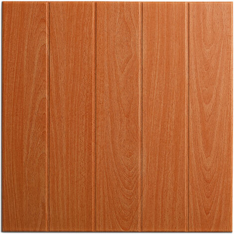 Dalle de plafond ATHEN 50x50cm, PS, effet bois-hêtre