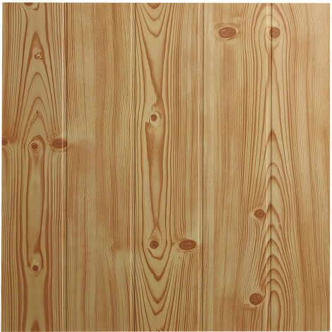 Decosa Deckenplatte Athen, kiefer, 50 x 50 cm - 01 Pack (= 2 qm) - brown