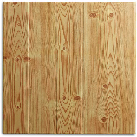 Decosa Deckenplatte Athen, kiefer, 50 x 50 cm - 02 Pack (= 4 qm)