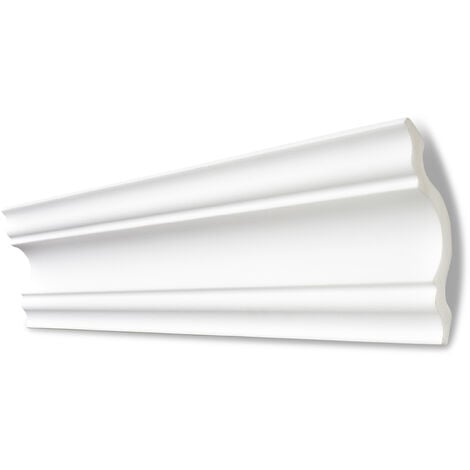 SAARPOR DECOSA Moulure A110 (Selina) - polystyrène - blanc - 110 x 110 mm - long. 2 m