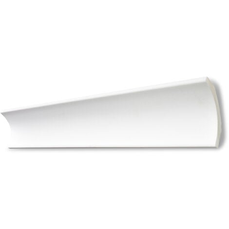 SAARPOR DECOSA Moulure B10 - polystyrène - blanc - 72 x 72 mm - long. 2 m