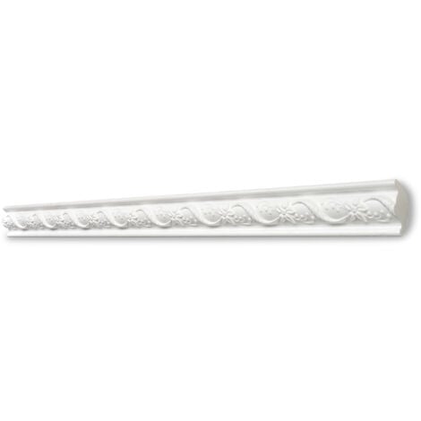 SAARPOR DECOSA Moulure G22 (Denise) - polystyrène - blanc - 31 x 31 mm - long. 2 m