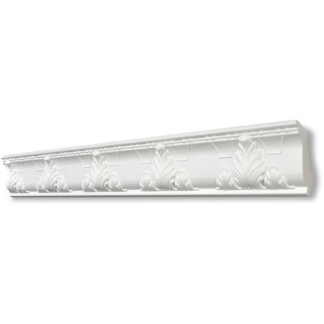 SAARPOR DECOSA Moulure G24 (Geraldine) - polystyrène - blanc - 53 x 53 mm - long. 2 m