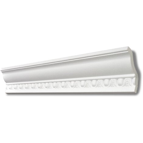 SAARPOR DECOSA Moulure G4 (Giselle) - polystyrène - blanc - 70 x 80 mm - long. 2 m