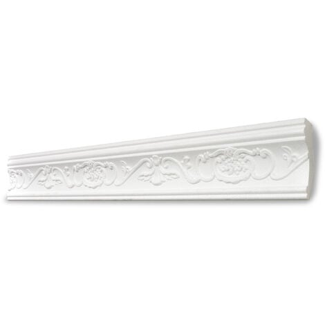 SAARPOR DECOSA Moulure G6 (Gianna) - polystyrène - blanc - 35 x 75 mm - long. 2 m