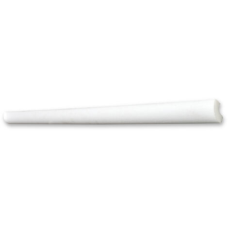 Decosa – Moulure H15 en polystyrène blanc 20 x 20 mm – Longueur 2 m – Lot de 5 pièces (10 m) – Pour plafonds et murs intérieurs