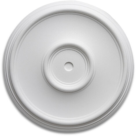 Decosa Rosette Elsa, weiß, Ø 35 cm - 4 Stück