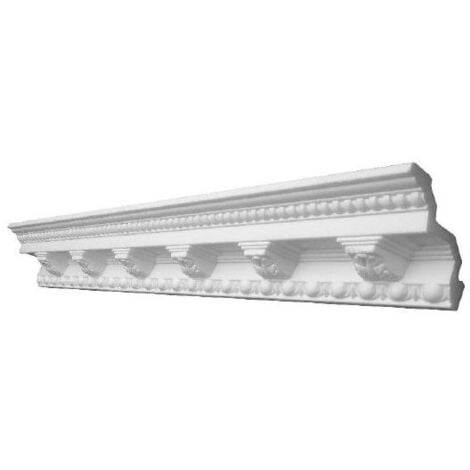 Decosa Stuckleiste Gloria, 2 m x 100 mm x 100 mm Kreative Wandgestaltung
