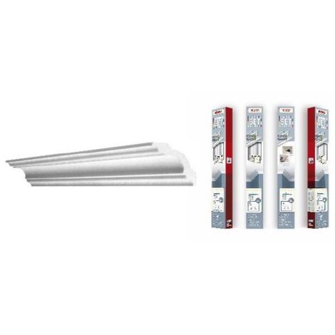 Decosa Zierprofilset Stefanie, 16 lfm. Kreative Wandgestaltung