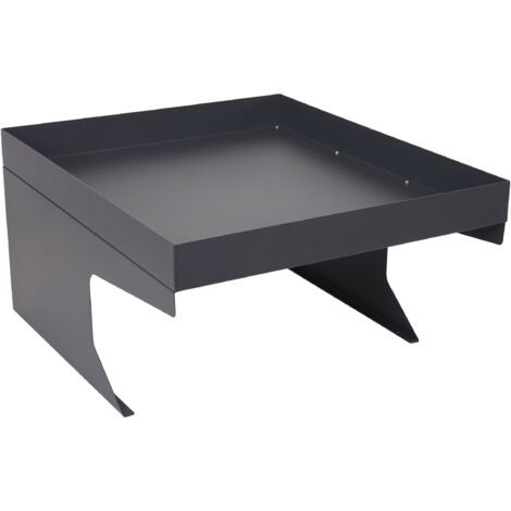 Décoshop26 – Abri pour robot tondeuse en métal galvanisé 37 x 60 x 70 cm – Bac à plantes avec drainage – Protection contre intempéries – 40006935