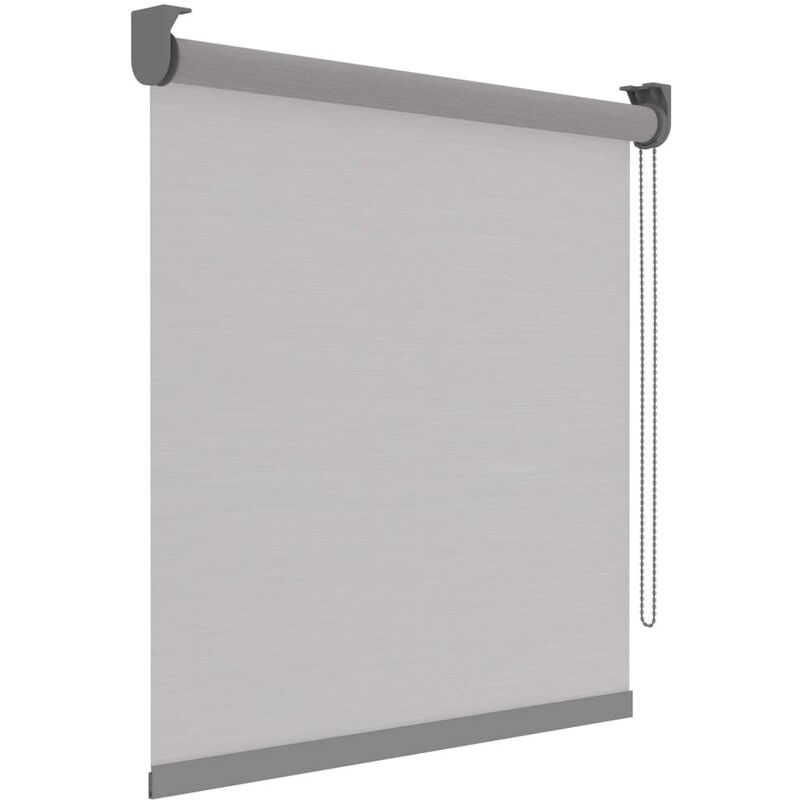 

Estor enrollable Deluxe traslúcido blanco rayas 60x190 cm - Blanco - Decosol