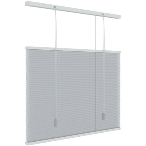 Decosol Honeycomb Blind Translucent Light Grey 140x180 cm