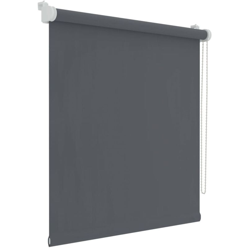 

Mini estor enrollable opaco gris antracita 42x160 cm - Antracita - Decosol