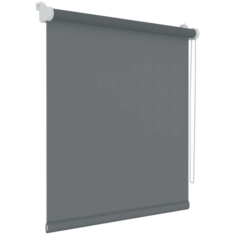 

Mini estor enrollable translúcido Uni gris antracita 67x160 cm - Antracita - Decosol