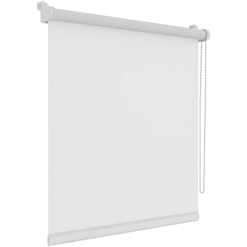 

Minipersiana enrollable translúcida blanco 37x160 cm - Blanco - Decosol