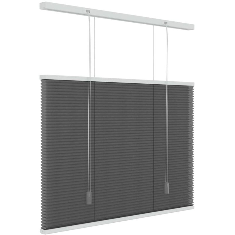 

Persiana con forma de panal antracita translúcida 100x180 cm - Antracita - Decosol